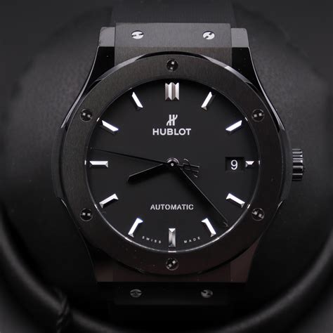 hublot classic fusion black magic preis|hublot classic fusion chronograph titanium.